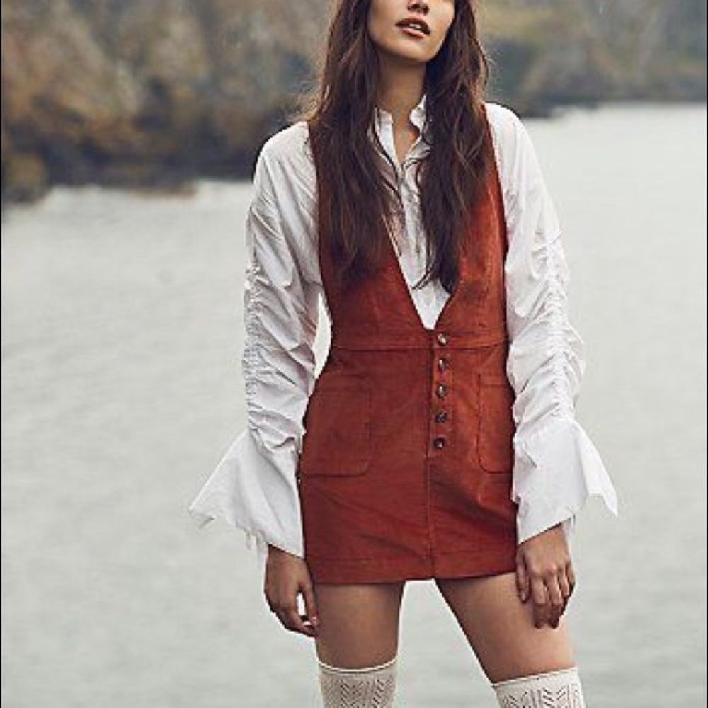 Old school love corduroy jumper free people 0 xs